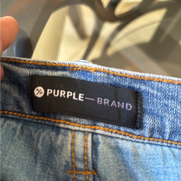 LIKE NEW Men’s purple Jeans - Picture 7 of 13